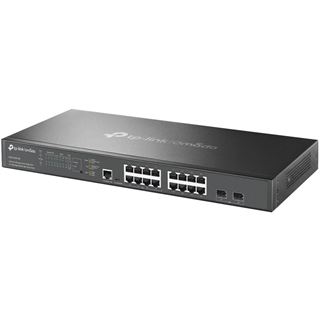TP-Link Switch SG3218XP-M2 16-Port Managed L2+ 8x 2.5G PoE+, 2x 10G