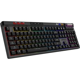 MSI Strike Pro W Silent DE Keyboard DE Black retail