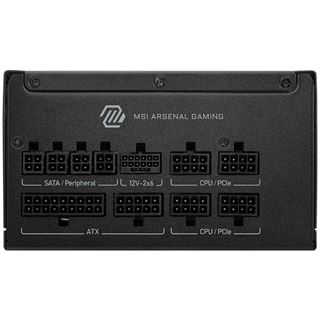 850 Watt MSI MAG A850GLS PCIE5 Netzteil 80+ Gold ATX 3.1