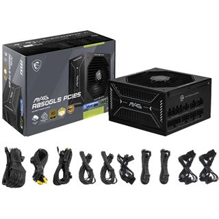 850 Watt MSI MAG A850GLS PCIE5 Netzteil 80+ Gold ATX 3.1
