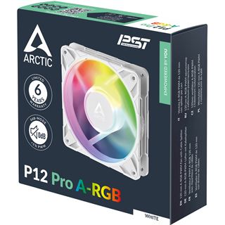 120x120x25mm Arctic Lüfter P12 Pro A-RGB (White)