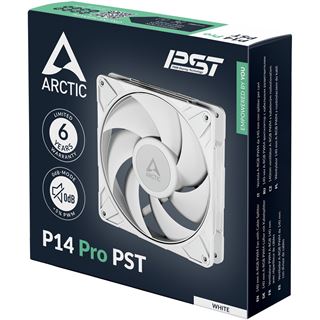 140x140x27mm Arctic Lüfter P14 Pro PST (White)