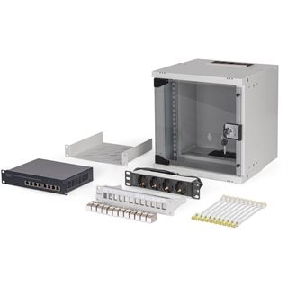 Digitus Netzwerk-Set 254 mm (10") - 6HE, 312x300 mm (BxT) gr