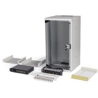 Digitus Netzwerk-Set 254 mm (10") - 12HE, 315x300 mm (BxT)we