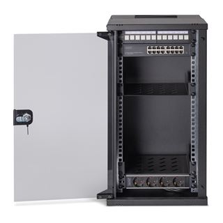 Digitus Netzwerk-Set 254 mm (10") - 12HE, 315x300 mm (BxT)sw