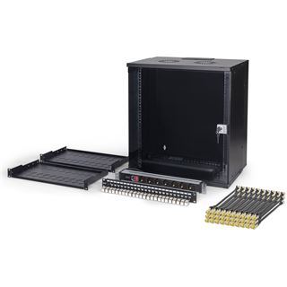 Digitus Netzwerk-Set 483 mm (19") - 12HE, 540x400 mm (BxT)sw