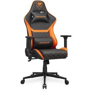 Cougar Gaming-Stuhl Armor One V2, Schwarz/Orange