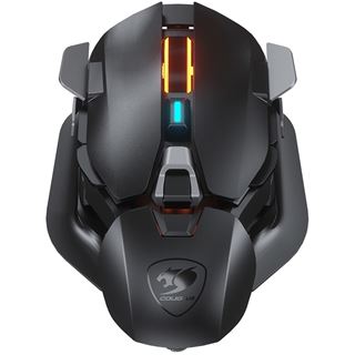 Cougar Gaming Maus DualBlader, Kabelgebunden, Schwarz