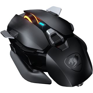 Cougar Gaming Maus DualBlader, Kabelgebunden, Schwarz