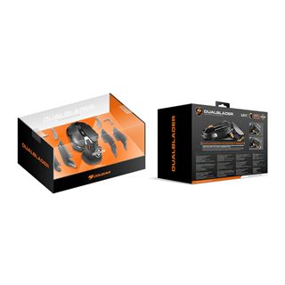 Cougar Gaming Maus DualBlader, Kabelgebunden, Schwarz