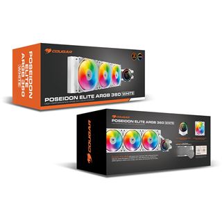 Cougar Poseidon Elite 360, ARGB, Wei&szlig;