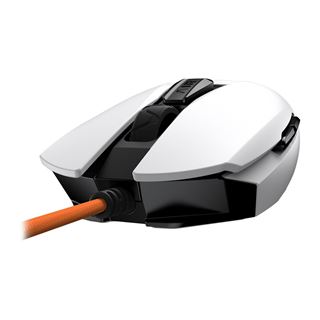 Cougar Gaming Maus AirBlader Tournament, Kabelgebunden, Wei&szlig;