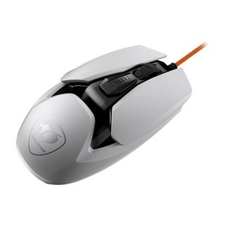 Cougar Gaming Maus AirBlader Tournament, Kabelgebunden, Wei&szlig;