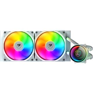 Cougar Poseidon Elite 240, ARGB Weiß