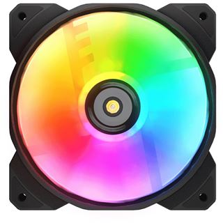 120x120x25mm Cougar MHP 120 ARGB, Schwarz 3er-Pack