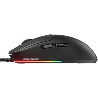 Cougar Gaming Maus Minos Neo, Kabelgebunden, Schwarz