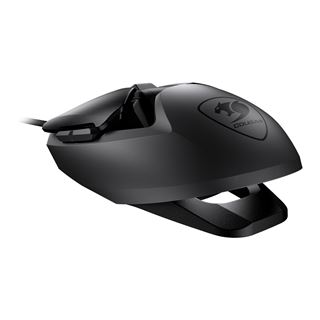 Cougar Gaming Maus AirBlader, Kabelgebunden, Schwarz