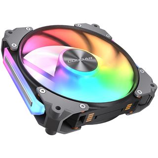120x120x28mm Cougar Apolar 120 ARGB, Schwarz