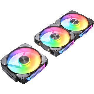 120x120x28mm Cougar Apolar 120 ARGB, Schwarz