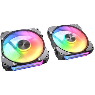 120x120x28mm Cougar Apolar 120 ARGB,Schwarz 3er-Pack