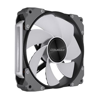 120x120x28mm Cougar Apolar 120 ARGB, Reverse Blade Schwarz