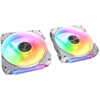 120x120x28mm Cougar Apolar 120 ARGB, Weiß, 3er-Pack