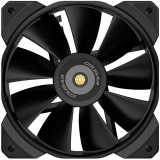 120x120x25mm Cougar MHP 120, Schwarz, 3er-Pack