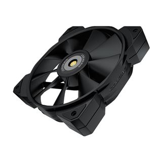 120x120x25mm Cougar MHP 120, Schwarz, 3er-Pack