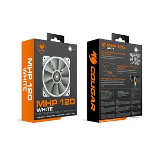 120x120x25mm Cougar MHP 120, Weiß