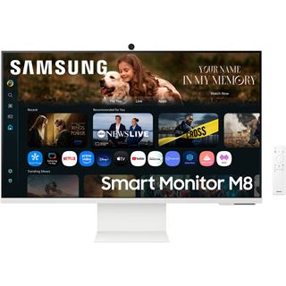 32" (81,28cm) Samsung Smart Monitor M8 M80F Weiß 3840x2160