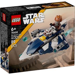 LEGO Star Wars Plo Koons Jedi Starfighter Microfighter 75400
