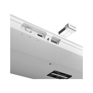 Sharkoon OfficePal K30W DE Layout Rubberdome wei&szlig;