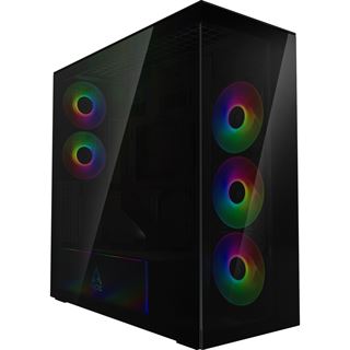 Arctic Xtender VG Midi Tower ohne Netzteil schwarz
