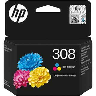 HP 308 Dreifarbig Tintenpatrone