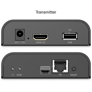 Digitus Extender Set HDMI KVM 4K/60Hz schwarz