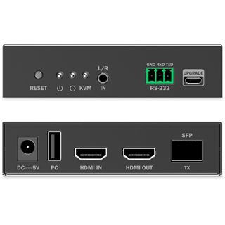 Digitus Extender Set HDMI Fiber 4K/60Hz schwarz