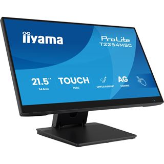 21,5" (54,61cm) iiyama ProLite T2254MSC-B2AG schwarz 1920x1080