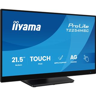 21,5" (54,61cm) iiyama ProLite T2254MSC-B2AG schwarz 1920x1080