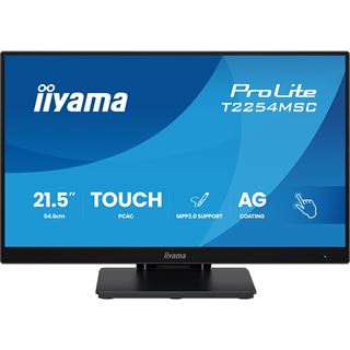 21,5" (54,61cm) iiyama ProLite T2254MSC-B2AG schwarz 1920x1080