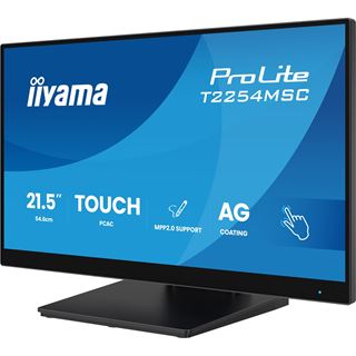 21,5" (54,61cm) iiyama ProLite T2254MSC-B2AG schwarz 1920x1080