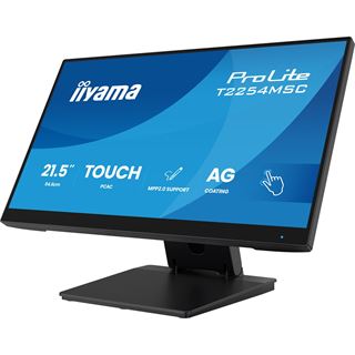 21,5" (54,61cm) iiyama ProLite T2254MSC-B2AG schwarz 1920x1080
