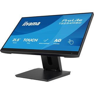 21,5" (54,61cm) iiyama ProLite T2254MSC-B2AG schwarz 1920x1080