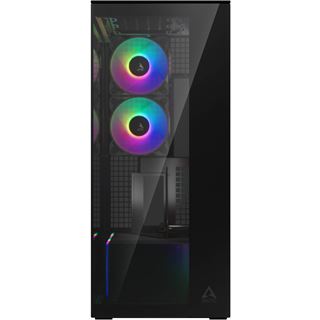 Arctic Xtender Mirror Black w.GPU vertical mount