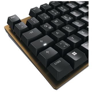 CHERRY KEYBOARD CORDED MECHANICAL BLACK/BRONZE UK