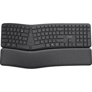 Trust KEYRA ERGO MULTI WRLS KEYBOARD DE