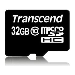32GB Transcend MICRO SDHC10 CARD NO ADAPTER