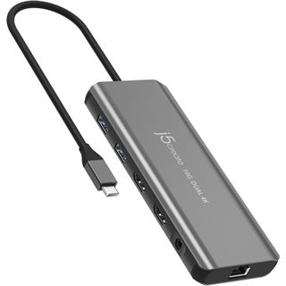 J5CREATE USB-C DUAL 4K HDMI 10GBPS MINI DOCK