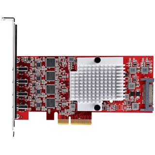 STARTECH 4-PORT USB-C 10GB PCIE CARD USB-C 3.2 10GBPS PCI EXPRESS TAA