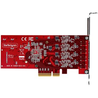 STARTECH 4-PORT USB-C 10GB PCIE CARD USB-C 3.2 10GBPS PCI EXPRESS TAA