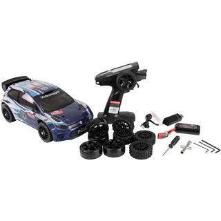 Amewi RC Rallye VW Polo R WRC HyperGo 1:14 RTR blau